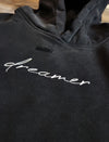 Dreamer - Vintage Wash Frayed Fleece Hoodie