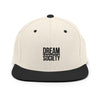 Dream Society Snapback Hat (Oatmeal and Pepper)