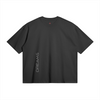 DREAMS Vertical Over-sized Tee (Raven Black)
