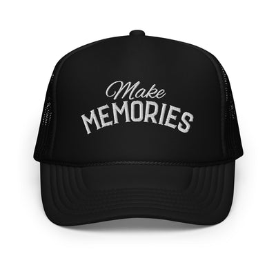 Make Memories Foam Trucker Hat (Black)