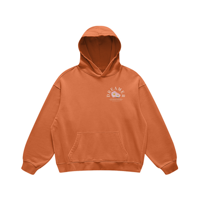 Retro Dreamer Hoodie (available in Copper Red and Blueish Green)