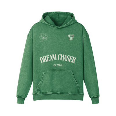 Acid Wash Dream Chaser Oversized Hoodie (available in Blue, Green, Pink and Brown)