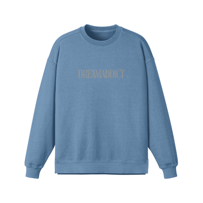 DREAMADDICT Side Slit Sweatshirt (available in Eclipse Gray, Faded Black and Slate Blue)