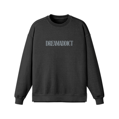 DREAMADDICT Side Slit Sweatshirt (available in Eclipse Gray, Faded Black and Slate Blue)